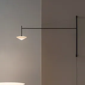 Nordic Black Swing Arm Wall Lamp