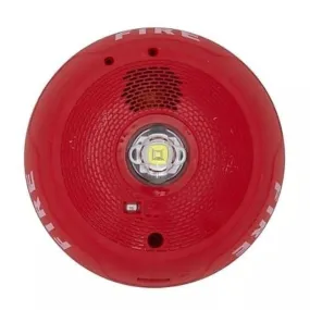 NORTHERN VIDEO SYSTEMS BRK-PC2RLED: L-Series LED Ceiling Strobe Red Fire Alarm