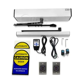 Olide-120B No Touch Automatic Door Opener with 2pcs Hardwire Hand Sensor Switches