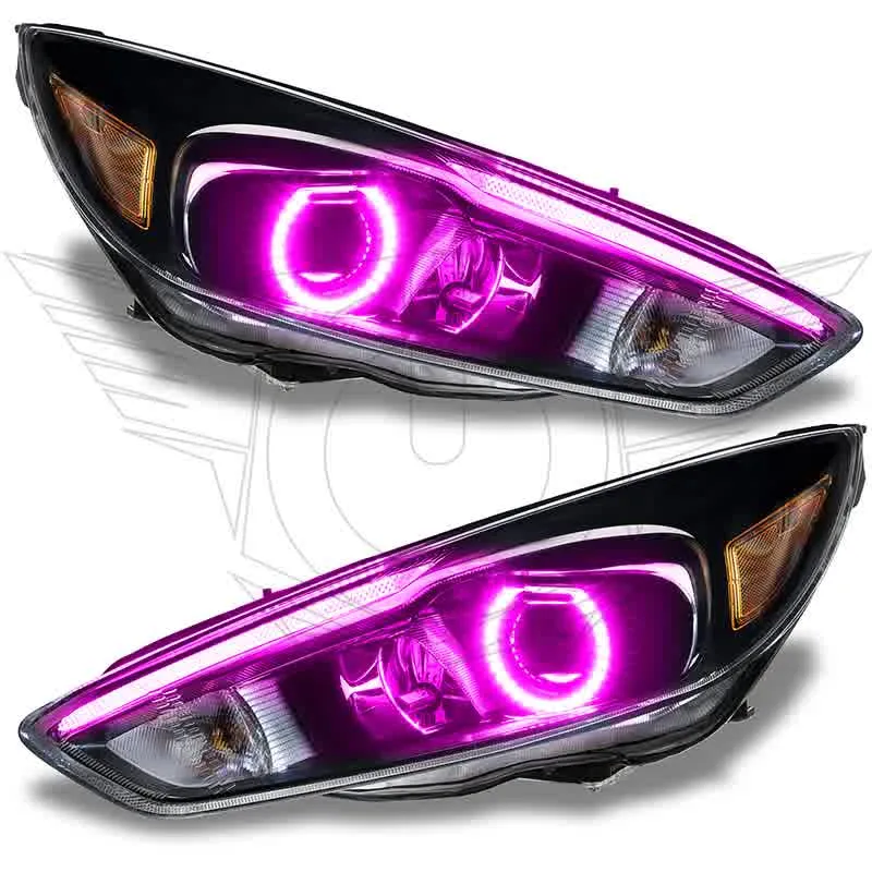 Oracle Headlight DRL   Halo Upgrade Kit Ford Focus RS/ST (15-17) ColorSHIFT Headlight Upgrade