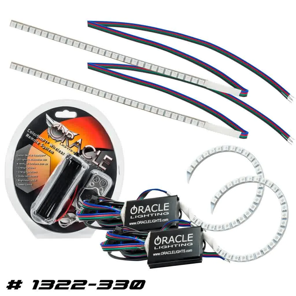 Oracle Headlight DRL   Halo Upgrade Kit Ford Focus RS/ST (15-17) ColorSHIFT Headlight Upgrade