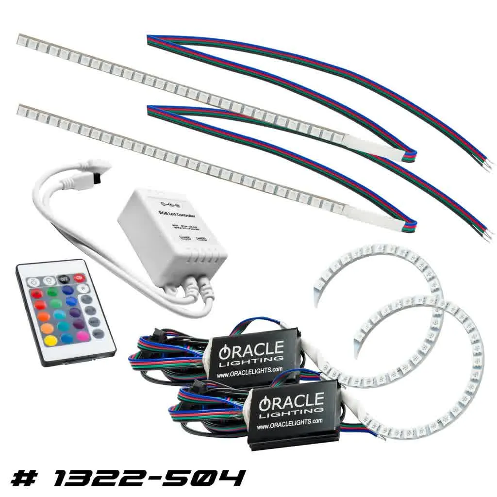 Oracle Headlight DRL   Halo Upgrade Kit Ford Focus RS/ST (15-17) ColorSHIFT Headlight Upgrade