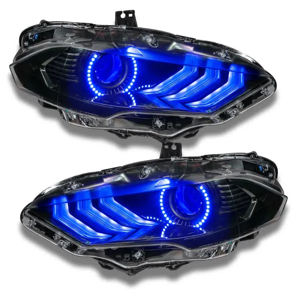 Oracle Headlight DRL   Halo Upgrade Kit Ford Mustang (18-21) [ColorSHIFT] w/ or w/o Controller