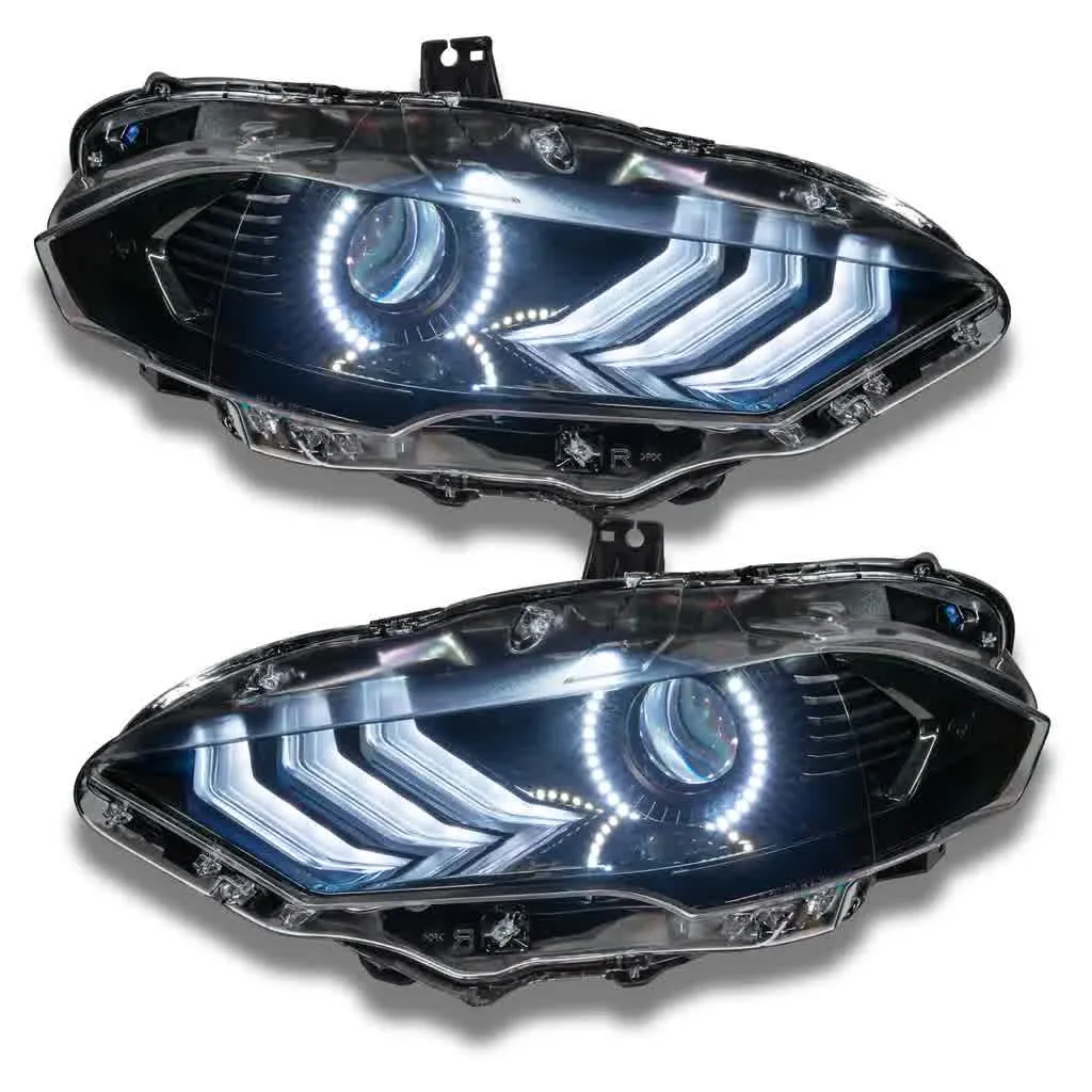 Oracle Headlight DRL   Halo Upgrade Kit Ford Mustang (18-21) [ColorSHIFT] w/ or w/o Controller