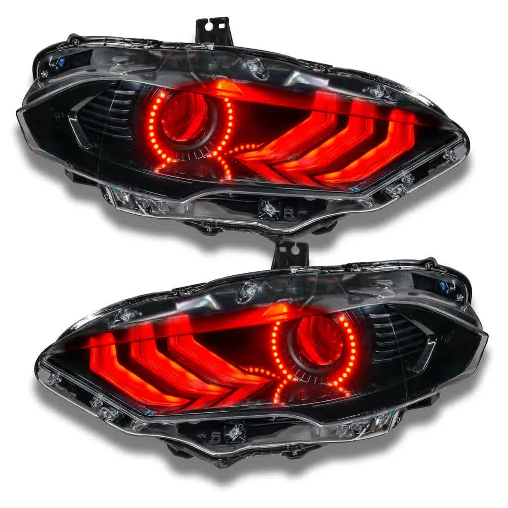 Oracle Headlight DRL   Halo Upgrade Kit Ford Mustang (18-21) [ColorSHIFT] w/ or w/o Controller