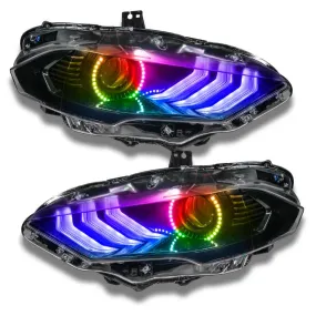 Oracle Headlight DRL   Halo Upgrade Kit Ford Mustang (18-21) [ColorSHIFT] w/ or w/o Controller