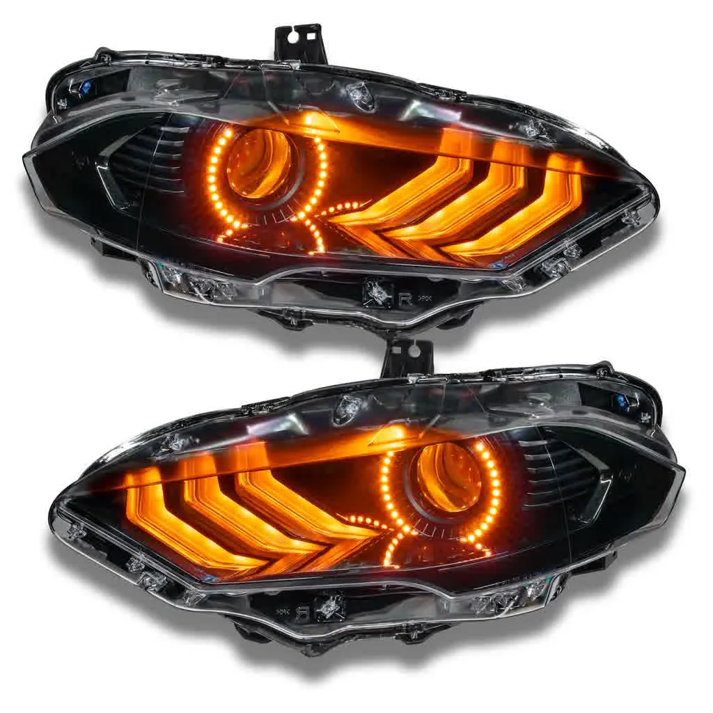 Oracle Headlight DRL   Halo Upgrade Kit Ford Mustang (18-21) [ColorSHIFT] w/ or w/o Controller