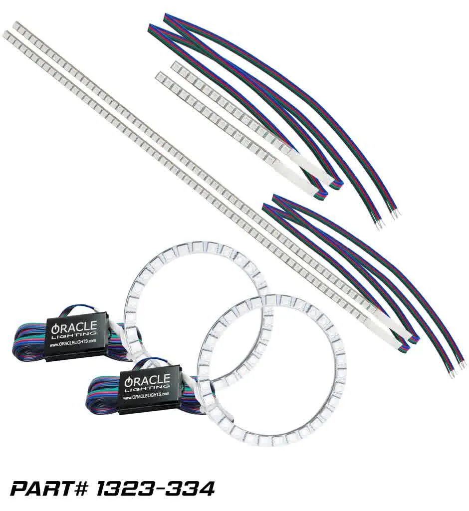 Oracle Headlight DRL   Halo Upgrade Kit Honda Pilot (16-18) [ColorSHIFT] w/ or w/o Controller
