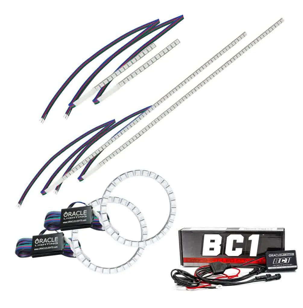 Oracle Headlight DRL   Halo Upgrade Kit Honda Pilot (16-18) [ColorSHIFT] w/ or w/o Controller