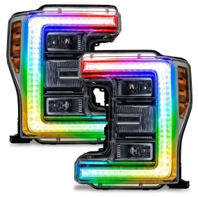 Oracle Headlight DRL Upgrade Kit Ford F250/F350 Super Duty (17-19) [ColorSHIFT] w/ or w/o Controller