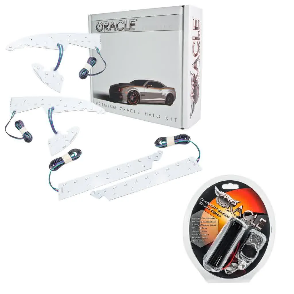 Oracle Headlight DRL Upgrade Kit GMC Sierra (14-15) [ColorSHIFT] w/ or w/o Controller