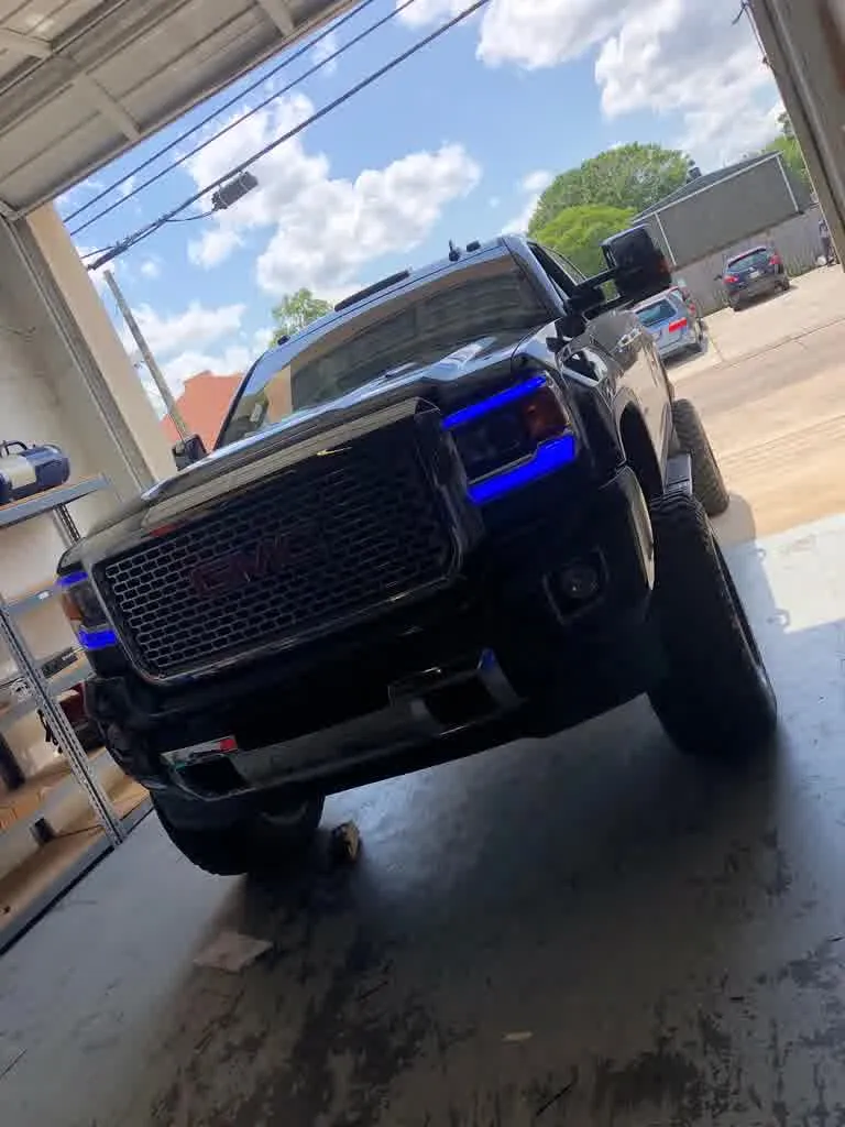 Oracle Headlight DRL Upgrade Kit GMC Sierra (14-15) [ColorSHIFT] w/ or w/o Controller