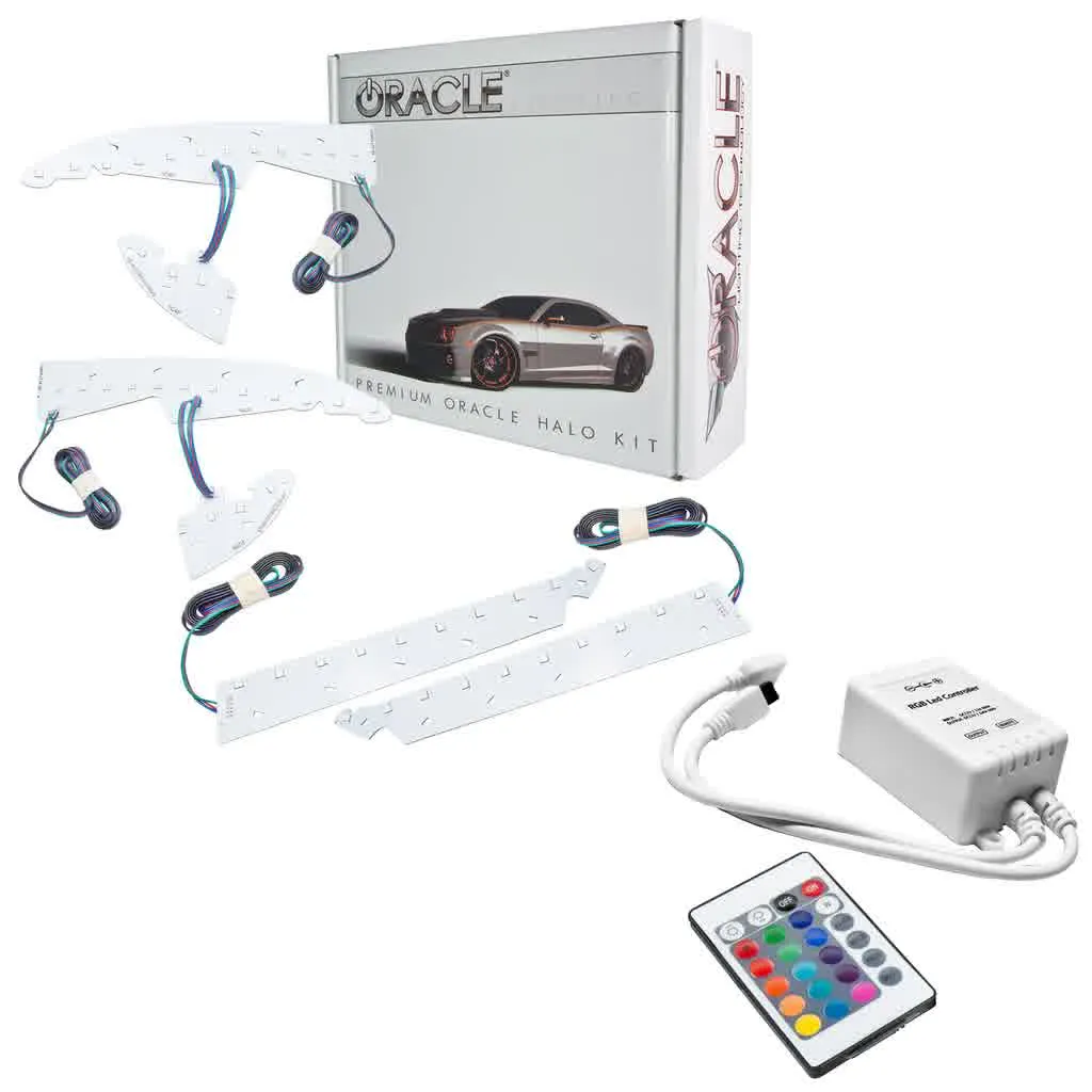 Oracle Headlight DRL Upgrade Kit GMC Sierra (14-15) [ColorSHIFT] w/ or w/o Controller
