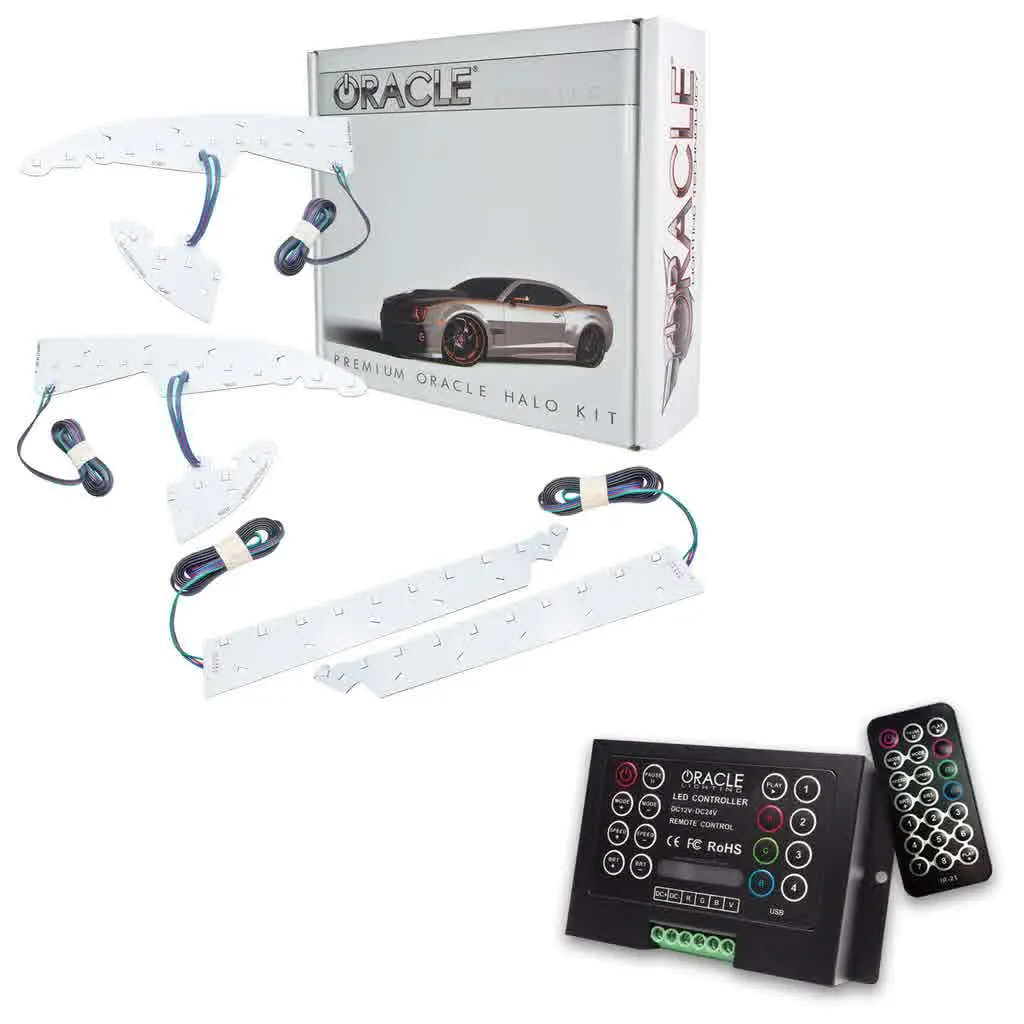 Oracle Headlight DRL Upgrade Kit GMC Sierra (14-15) [ColorSHIFT] w/ or w/o Controller