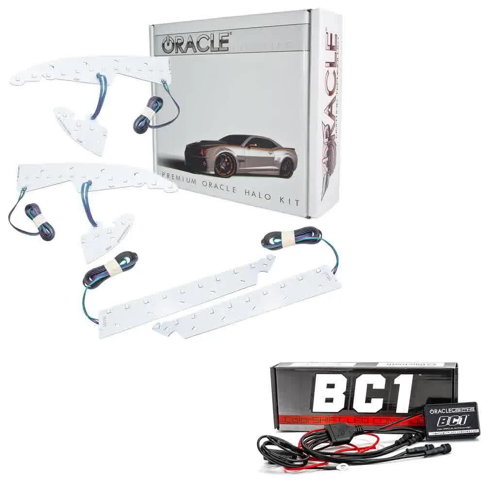 Oracle Headlight DRL Upgrade Kit GMC Sierra (14-15) [ColorSHIFT] w/ or w/o Controller