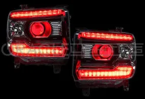 Oracle Headlight DRL Upgrade Kit GMC Sierra (14-15) [ColorSHIFT] w/ or w/o Controller