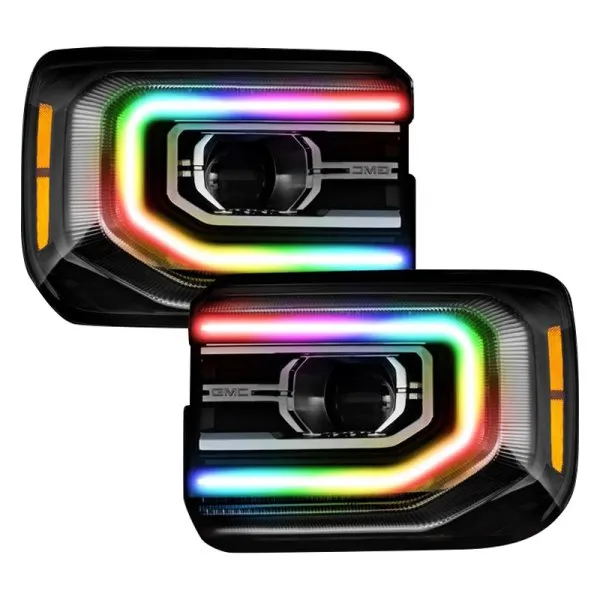 Oracle Headlight DRL Upgrade Kit GMC Sierra (16-18) [ColorSHIFT] w/ or w/o Controller