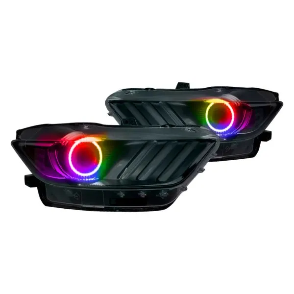 Oracle Headlight Halo Kit Ford Mustang V6/GT/Shelby (2015-2017) LED Multicolored