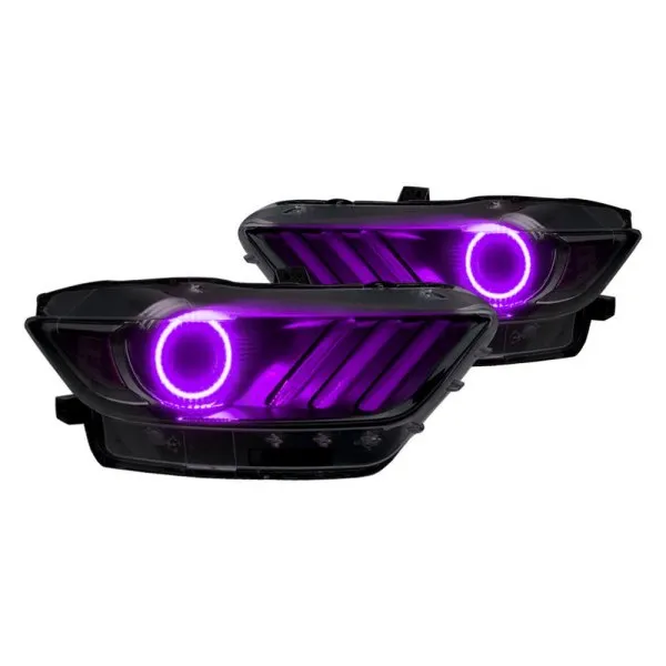 Oracle Headlight Halo Kit Ford Mustang V6/GT/Shelby (2015-2017) LED Multicolored
