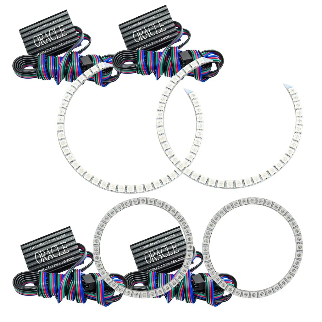 Oracle LED Headlight Halo Kit BMW 5 Series (2003-2010) Multicolored