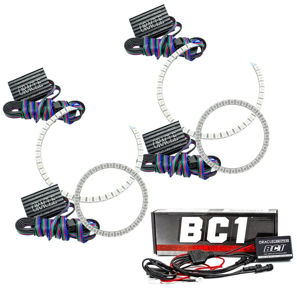 Oracle LED Headlight Halo Kit BMW 5 Series (2003-2010) Multicolored