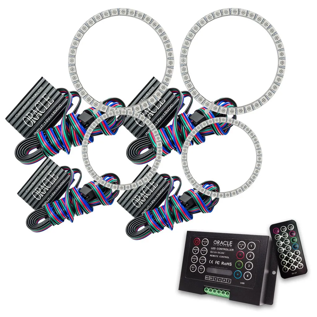 Oracle LED Headlight Halo Kit BMW 7 Series (2006-2008) Multicolored