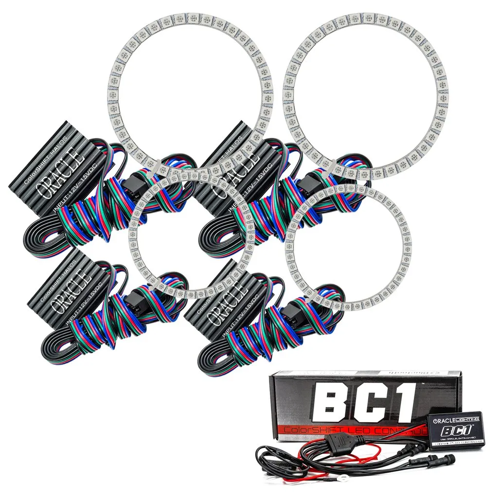 Oracle LED Headlight Halo Kit BMW 7 Series (2006-2008) Multicolored