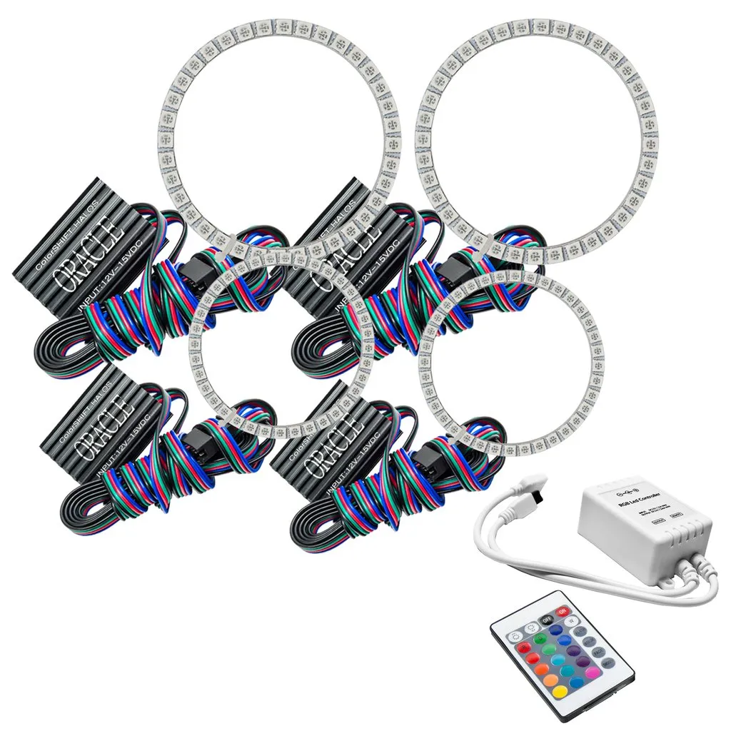 Oracle LED Headlight Halo Kit BMW 7 Series (2006-2008) Multicolored