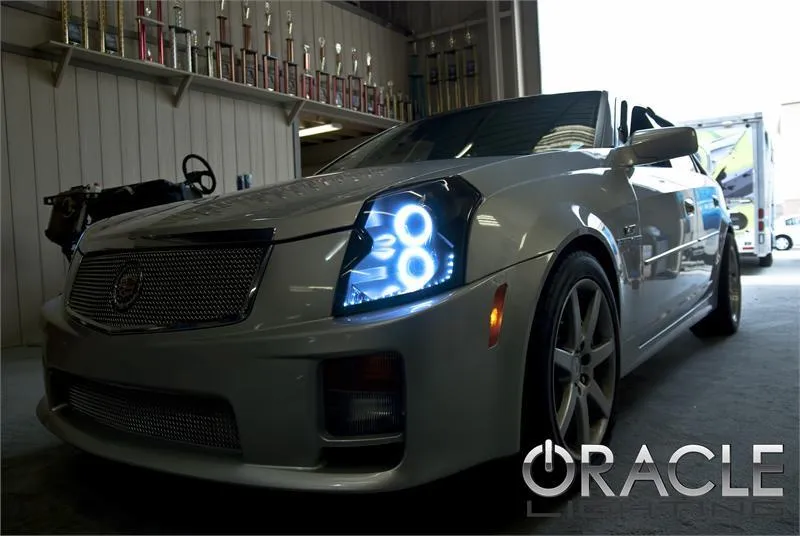 Oracle LED Headlight Halo Kit Cadillac CTS (2003-2007) Multicolored