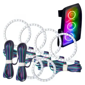 Oracle LED Headlight Halo Kit Cadillac Escalade (2007-2013) Multicolored