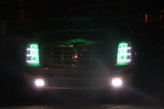 Oracle LED Headlight Halo Kit Cadillac Escalade (2007-2013) Multicolored
