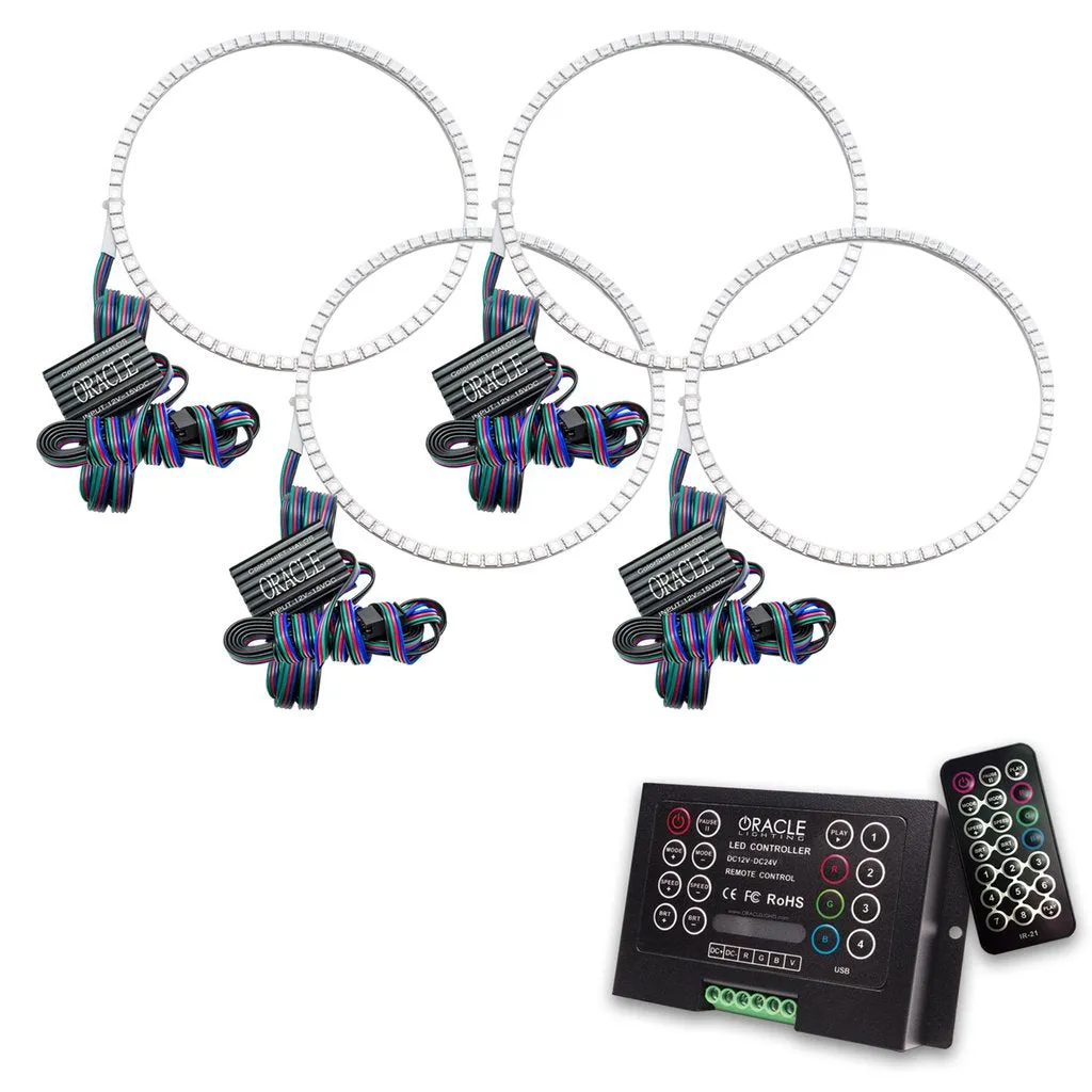 Oracle LED Headlight Halo Kit Chevy Malibu (2004-2007) Multicolored