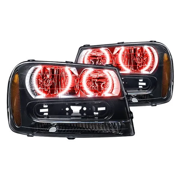 Oracle LED Headlight Halo Kit Chevy Trailblazer (2002-2009) Multicolored