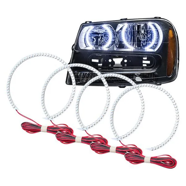 Oracle LED Headlight Halo Kit Chevy Trailblazer (2002-2009) Multicolored