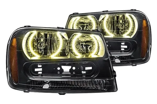 Oracle LED Headlight Halo Kit Chevy Trailblazer (2002-2009) Multicolored