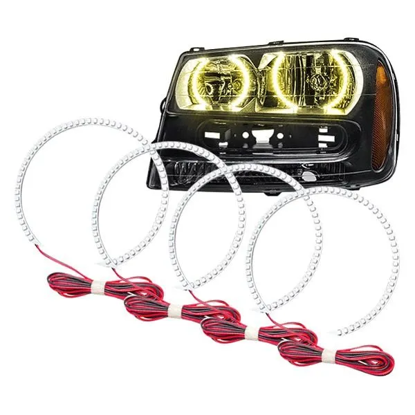 Oracle LED Headlight Halo Kit Chevy Trailblazer (2002-2009) Multicolored