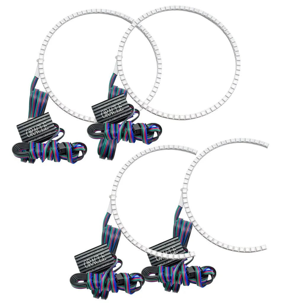 Oracle LED Headlight Halo Kit Dodge Caliber (2007-2010) Multicolored