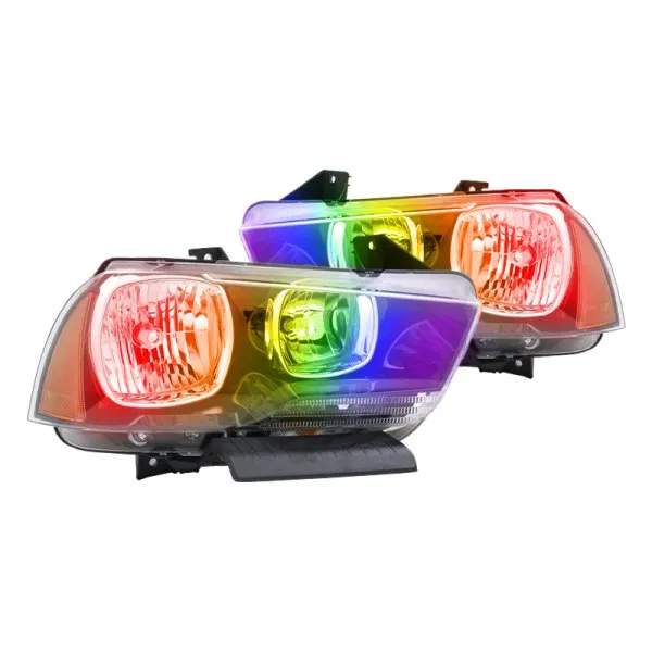 Oracle LED Headlight Halo Kit Dodge Charger (2011-2014) Multicolored