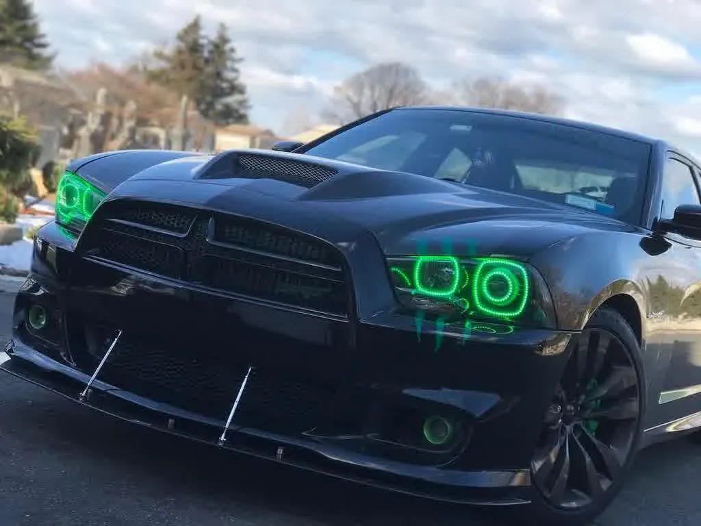 Oracle LED Headlight Halo Kit Dodge Charger (2011-2014) Multicolored