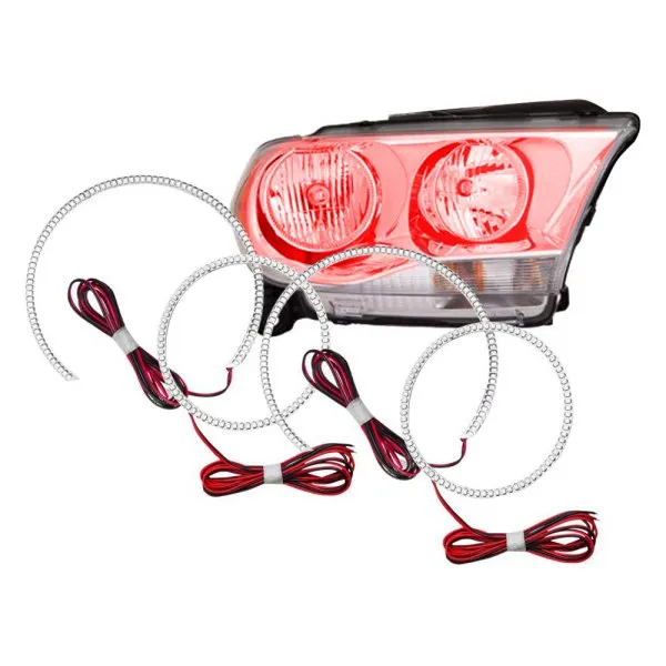 Oracle LED Headlight Halo Kit Dodge Durango (2011-2013) Multicolored