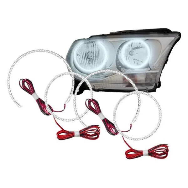 Oracle LED Headlight Halo Kit Dodge Durango (2011-2013) Multicolored