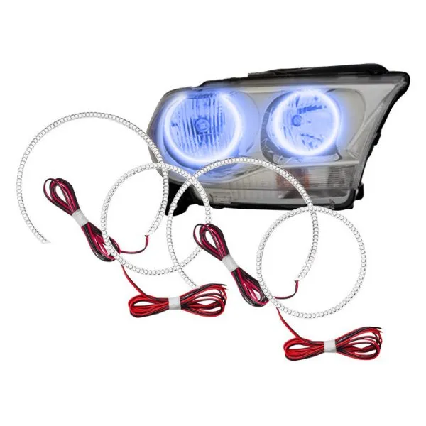 Oracle LED Headlight Halo Kit Dodge Durango (2011-2013) Multicolored