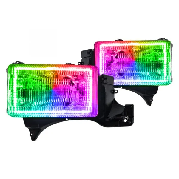 Oracle LED Headlight Halo Kit Dodge Ram (1994-2001) Multicolored