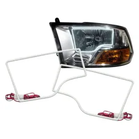 Oracle LED Headlight Halo Kit Dodge Ram Non-Sport (2009-2013) Multicolored