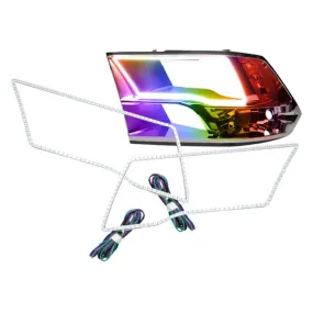 Oracle LED Headlight Halo Kit Dodge Ram Sport Quad Cab (2009-2018) Multicolored