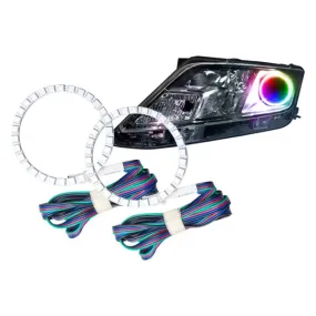 Oracle LED Headlight Halo Kit Ford Fusion (2010-2011) Multicolored
