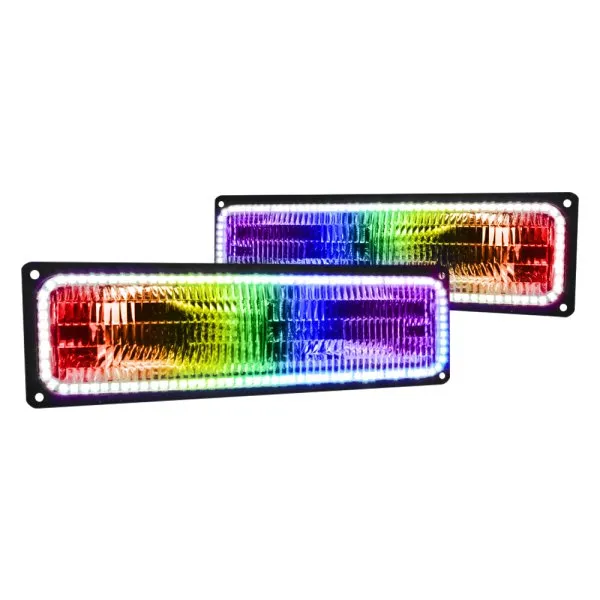 Oracle LED Headlight Halo Kit GMC Sierra (1988-1998) Multicolored