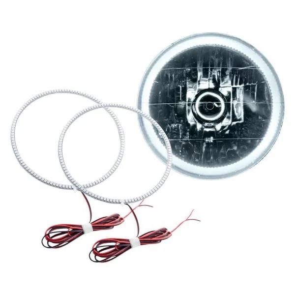 Oracle LED Headlight Halo Kit Jeep Wrangler (2007-2016) Multicolored