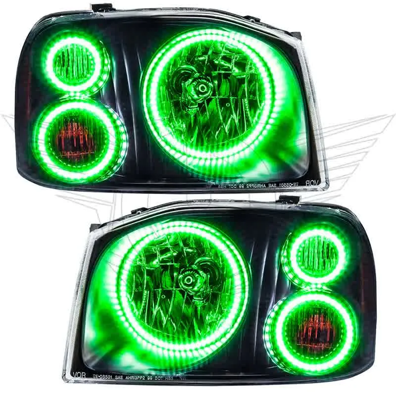 Oracle LED Headlight Halo Kit Nissan Frontier (2001-2004) Multicolored