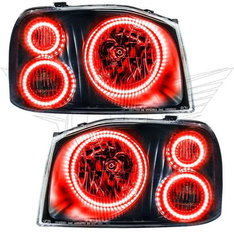 Oracle LED Headlight Halo Kit Nissan Frontier (2001-2004) Multicolored